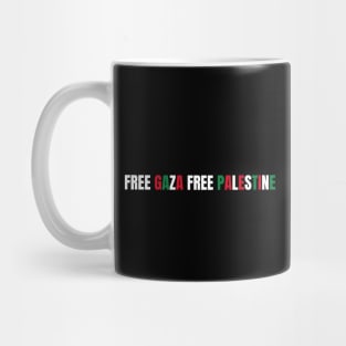 FREE GAZA FREE PALESTINE Mug